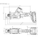 Сабельная пила Metabo SSE 18 LTX BL Compact 602366500 (с 2-мя АКБ, кейс)