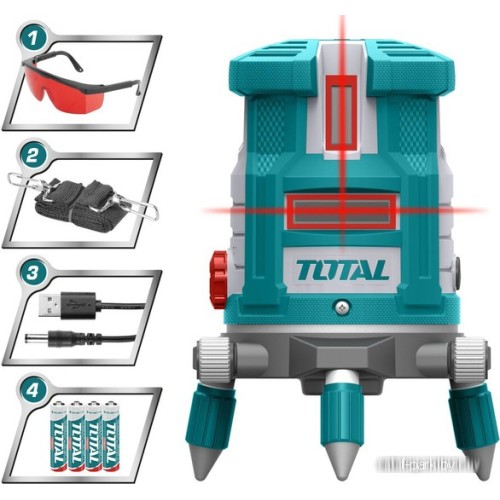 Лазерный нивелир Total TLL306505