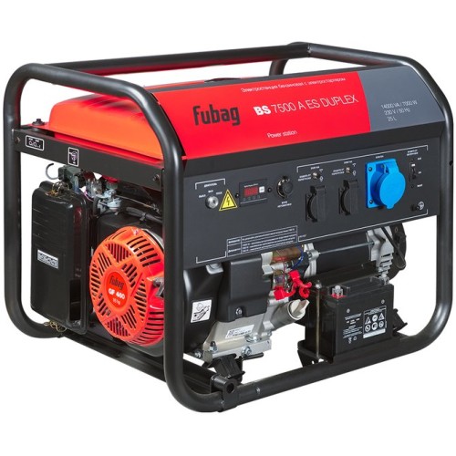 Генератор бензиновый FUBAG BS 7500 A ES DUPLEX