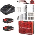 Ударная дрель-шуруповерт Einhell TE-CD 18/40 Li-i +64 4513992 (с 2-мя АКБ, кейс)