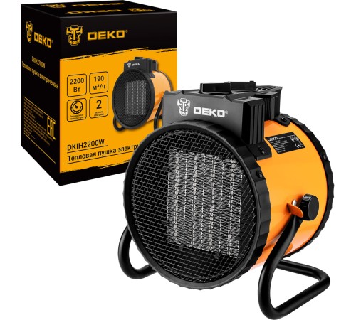 Тепловая пушка электрическая Deko DKIH2200W