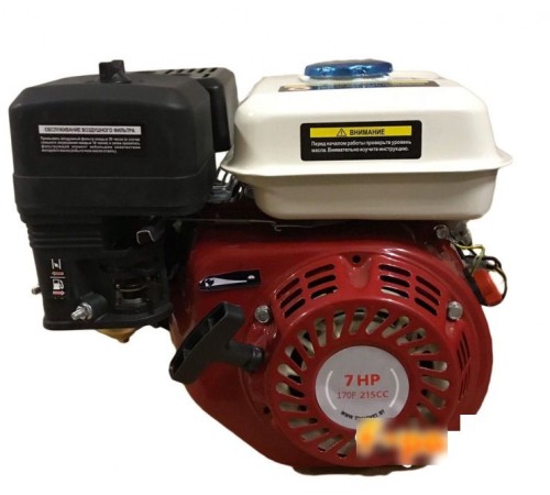 Двигатель бензиновый Titan ТН-170FS (вал шлицевой 25 мм)