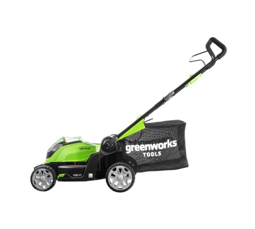 Газонокосилка аккумуляторная Greenworks G40LM41K4 (с АКБ 4 Ah)