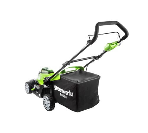 Газонокосилка аккумуляторная Greenworks G40LM41K4 (с АКБ 4 Ah)