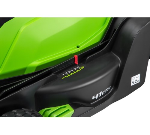 Газонокосилка аккумуляторная Greenworks G40LM41K4 (с АКБ 4 Ah)