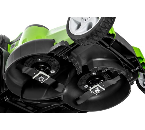Колёсная газонокосилка Greenworks G40LM49DBK4 (с 1-м АКБ 4 Ah)