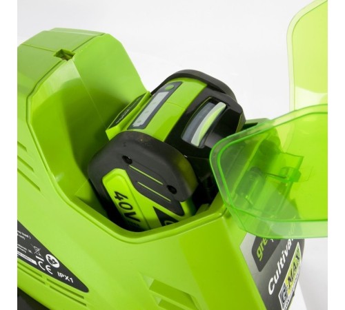 Мотокультиватор Greenworks G40TLK4 (с АКБ 4 Ah)