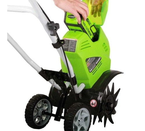 Мотокультиватор Greenworks G40TLK4 (с АКБ 4 Ah)