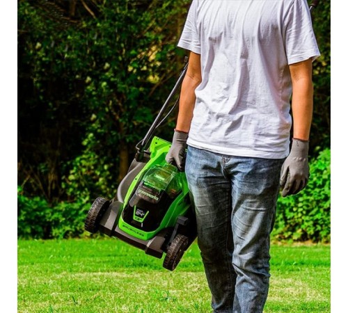 Газонокосилка Greenworks GD24LM33K2 2516107UA (с 1-м АКБ)
