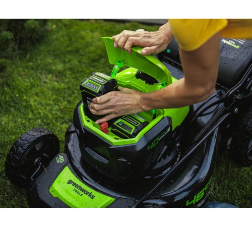 Газонокосилка аккумуляторная Greenworks GD40LM46SP (без АКБ)
