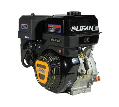 Двигатель бензиновый  Lifan KP420 (вал 25 мм) 17 л.с. 0,6 А