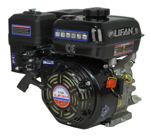 Двигатель бензиновый  Lifan 170F (вал 20 мм) 7 л.с.