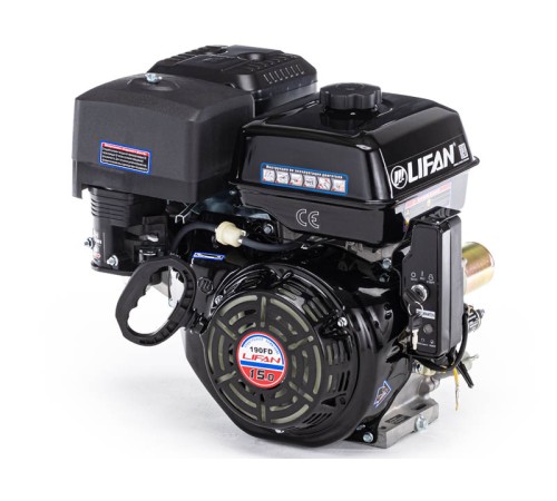 Двигатель бензиновый  Lifan 190FD (вал 25 мм) 15 л.с.