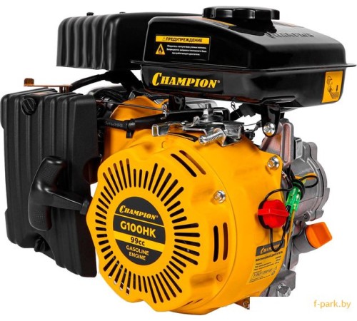 Двигатель бензиновый  Champion G100HK (вал под шпонку 16 мм) 2,5 л.с.