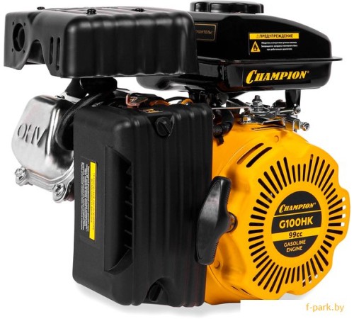 Двигатель бензиновый  Champion G100HK (вал под шпонку 16 мм) 2,5 л.с.