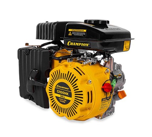 Двигатель бензиновый  Champion G100HK (вал под шпонку 16 мм) 2,5 л.с.