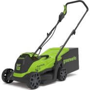 Газонокосилка аккумуляторная Greenworks GD24LM33K4 (1хАКБ 4Ач и ЗУ)