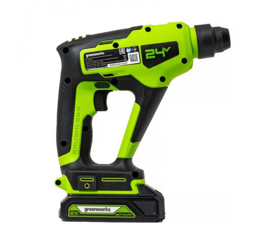 Перфоратор Greenworks GD24SDS1 3803107 (без АКБ)