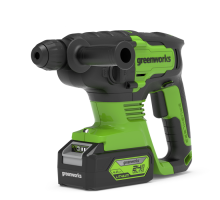 Перфоратор аккумуляторный Greenworks GD24SDS2 (АКБ и ЗУ)
