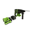 Перфоратор Greenworks GD24SDS2 3803007UB (с 1-им АКБ 4Ah)