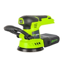 Шлифовальная машина аккумуляторная  Greenworks 24V G24ROS (Без АКБ и ЗУ)
