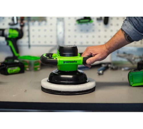 Полировальная машина Greenworks G24BU10 (без АКБ)