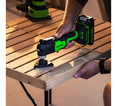 Мультифункциональная шлифмашина Greenworks G24MT (без АКБ)