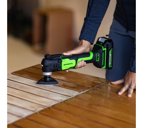 Мультифункциональная шлифмашина Greenworks G24MT (без АКБ)