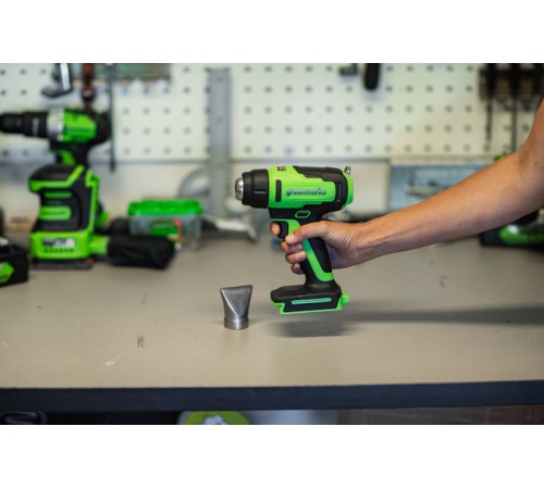 Промышленный фен Greenworks G24HG 3400207 (без АКБ)