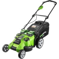 Газонокосилка аккумуляторная Greenworks G40LM49DBK4  TwinForce (1xАКБ 4Ач и ЗУ)