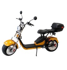 Электроскутер Yakama АР-Н009-23 (черный, красный, золотой)