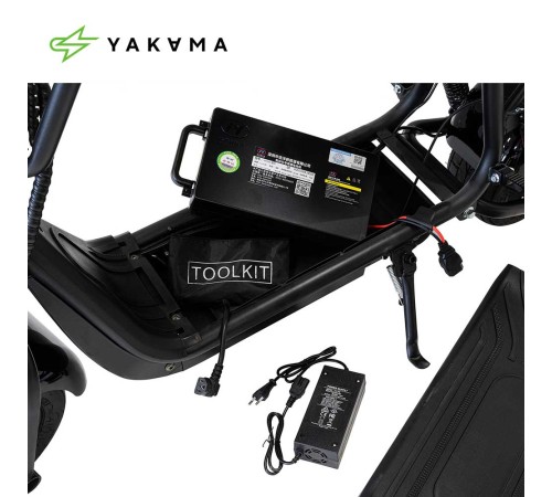 Электросамокат Yakama АР-Н005 (чёрный)