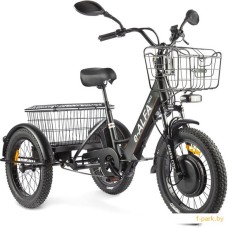 Электровелосипед Eltreco Green City e-ALFA Trike 2022 (черный)