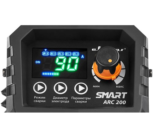 Сварочный инвертор Сварог REAL Smart ARC 200 black (Z28303)