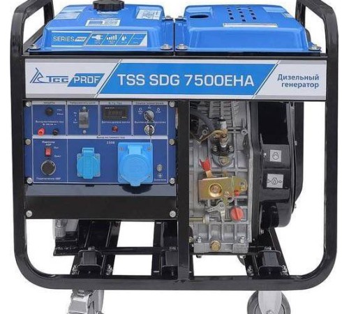 Генератор дизельный TSS SDG 7500EHA