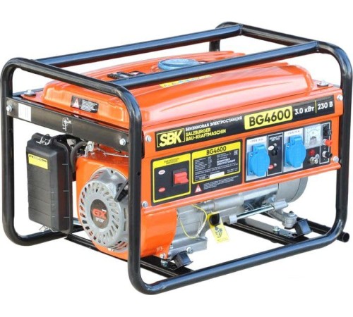 Генератор бензиновый SBK BG4600