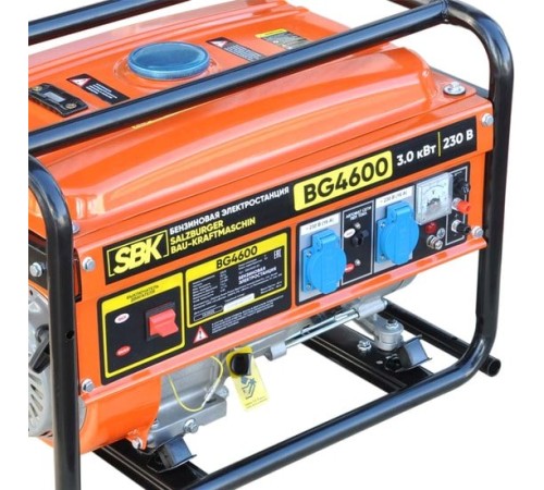 Генератор бензиновый SBK BG4600