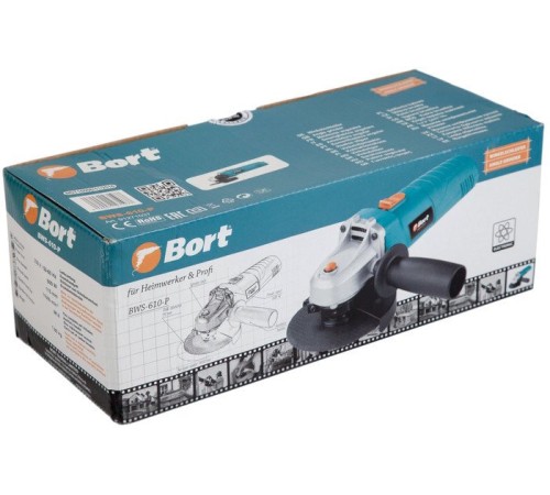 Угловая шлифмашина Bort BWS-610-P