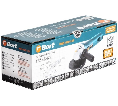 Угловая шлифмашина Bort BWS-920-125