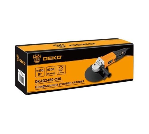 Угловая шлифмашина Deko DKAG2450-230