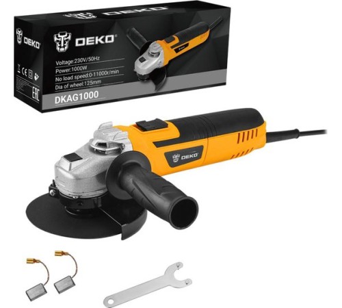 Угловая шлифмашина Deko DKAG1000 063-4296