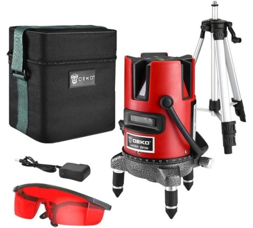 Лазерный нивелир Deko DKLL02RB Set2 065-0297