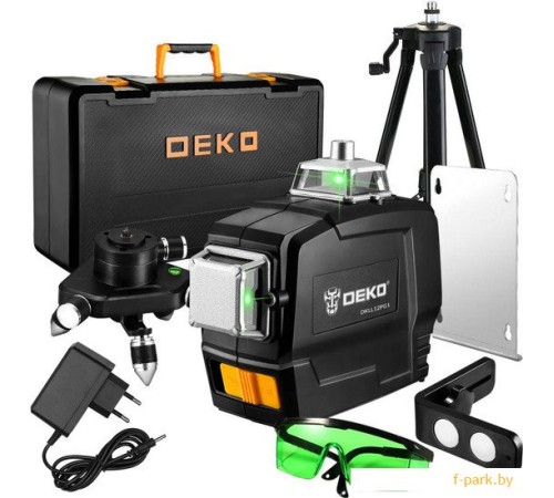 Лазерный нивелир Deko DKLL12PG1 360/3 SET 2 PREMIUM 065-0235-1