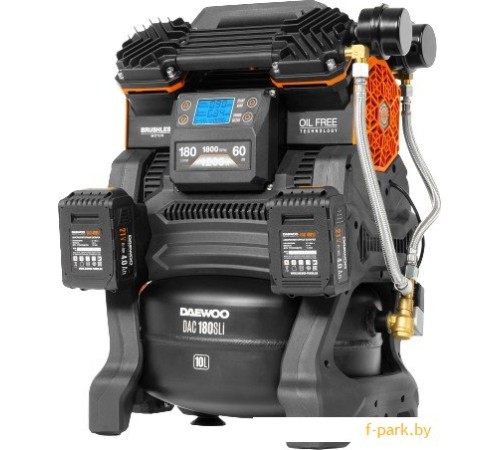 Компрессор Daewoo Power DAC 180S Li (с 2-мя АКБ)