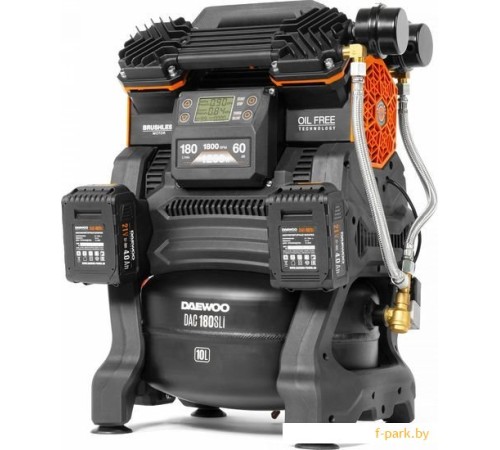 Компрессор Daewoo Power DAC 180S Li (с 2-мя АКБ)
