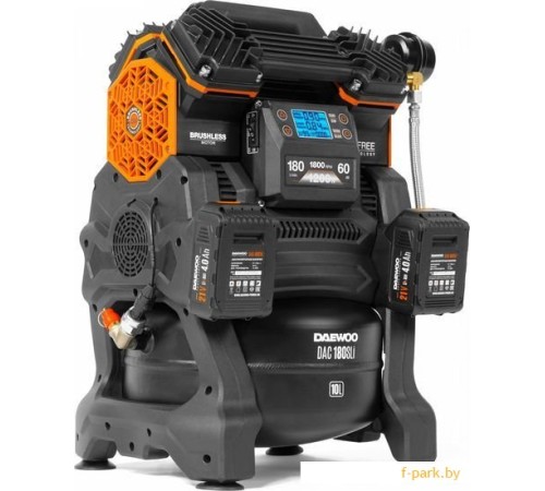 Компрессор Daewoo Power DAC 180S Li (с 2-мя АКБ)