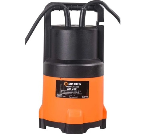 Дренажный насос Вихрь ДН-250