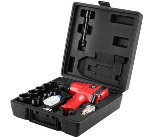 Пневматический гайковерт Deko DKPT01 SET 3