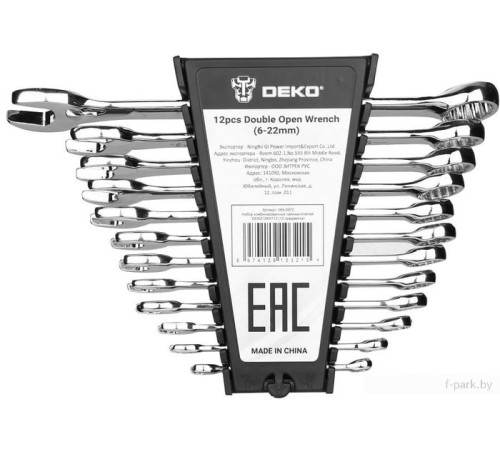 Набор ключей Deko DKHT12 (12 предметов)