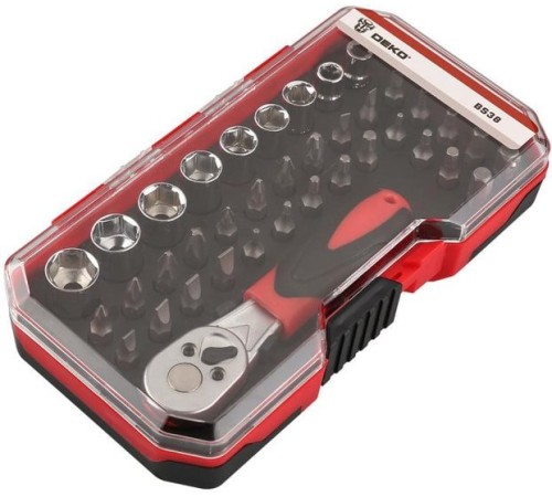 Набор торцевых головок и бит Deko BS38 (38 предметов)